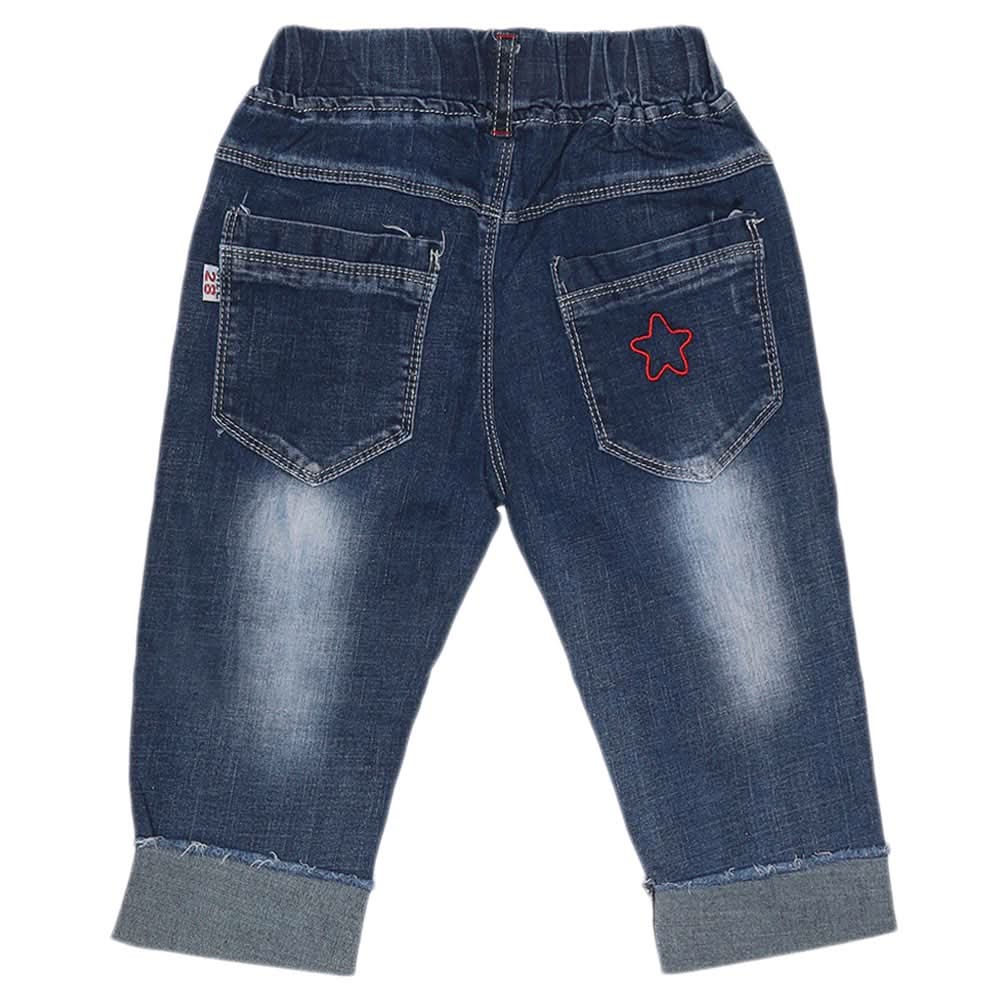 Girls Denim Capri - Blue, Kids, Pants And Capri, Chase Value, Chase Value