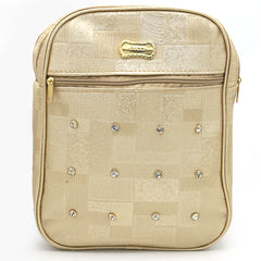 Girls Backpack 6558 - Golden, Kids, School And Laptop Bags, Chase Value, Chase Value