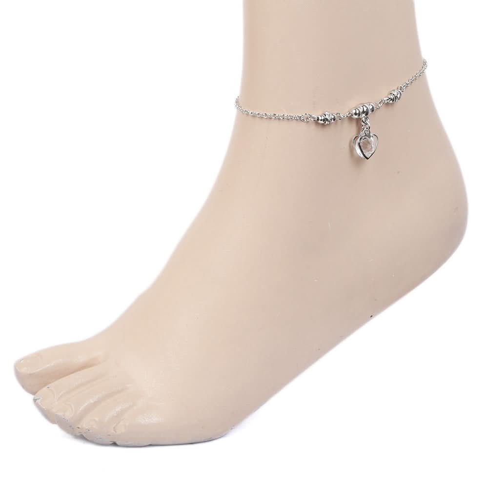 Women's Anklet - Silver, Women, Foot Jewellery, Chase Value, Chase Value