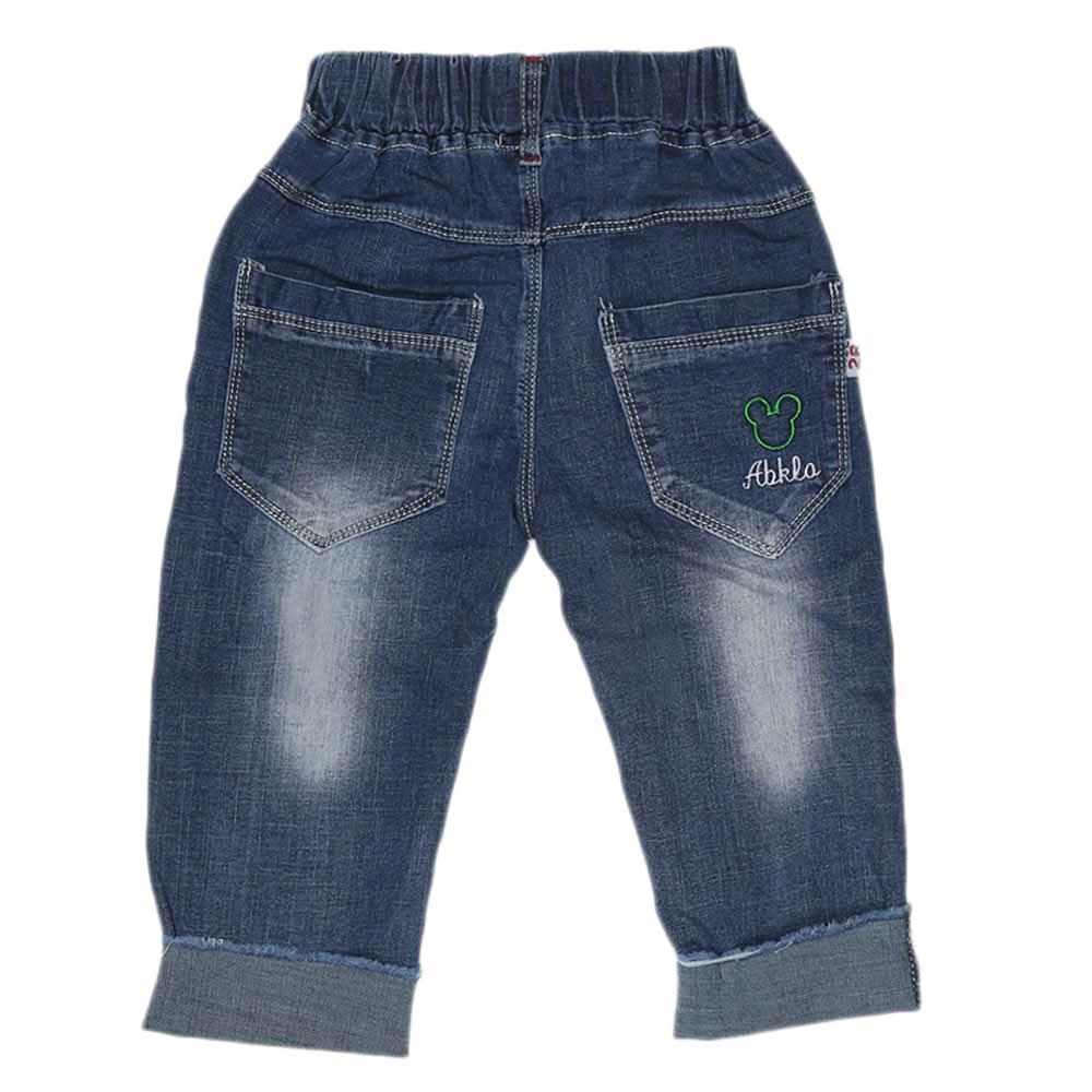 Girls Denim Capri - Blue, Kids, Pants And Capri, Chase Value, Chase Value
