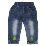 Girls Denim Capri - Blue, Kids, Pants And Capri, Chase Value, Chase Value