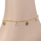 Women's Anklet - Golden, Women, Foot Jewellery, Chase Value, Chase Value