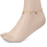 Women's Anklet - Golden, Women, Foot Jewellery, Chase Value, Chase Value