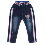 Girls Denim Pant - Dark Blue, Kids, Pants And Capri, Chase Value, Chase Value