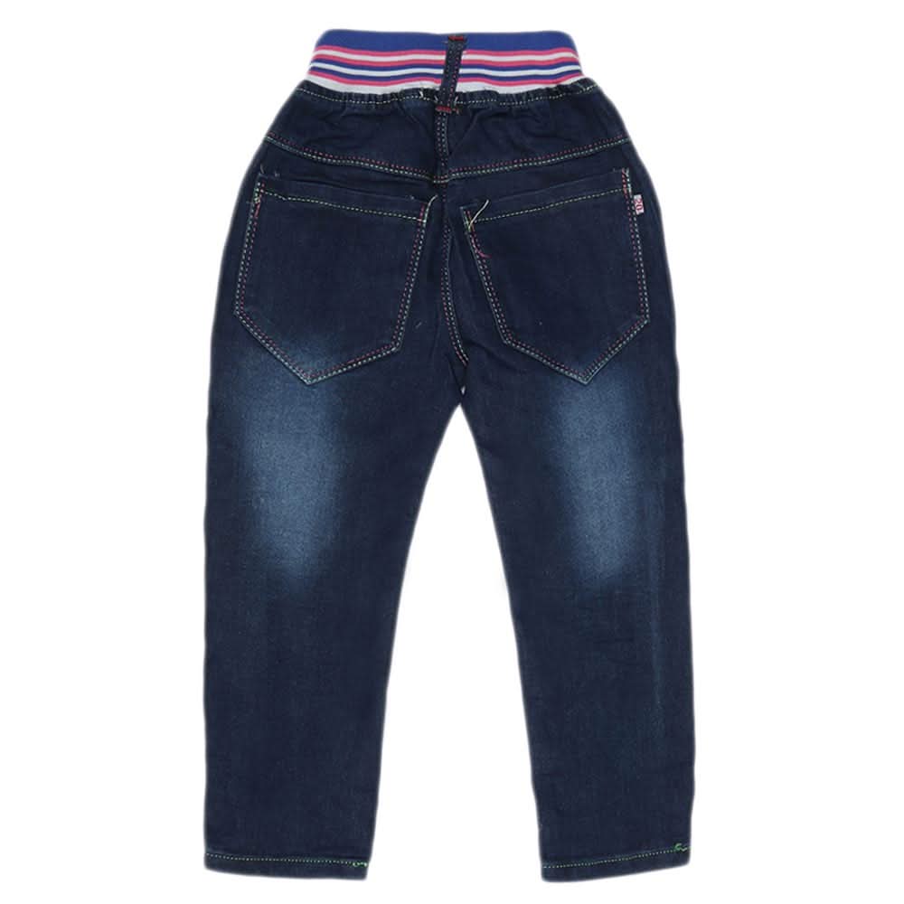 Girls Denim Pant - Blue, Kids, Pants And Capri, Chase Value, Chase Value