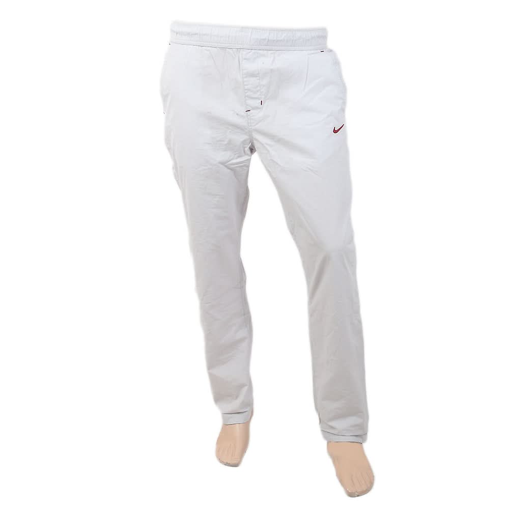Men's Plain Open Bottom Trouser - Light Grey, Men, Lowers And Sweatpants, Chase Value, Chase Value