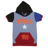 Boys Half Sleeves T-Shirt - Steel Blue, Boys T-Shirts, Chase Value, Chase Value