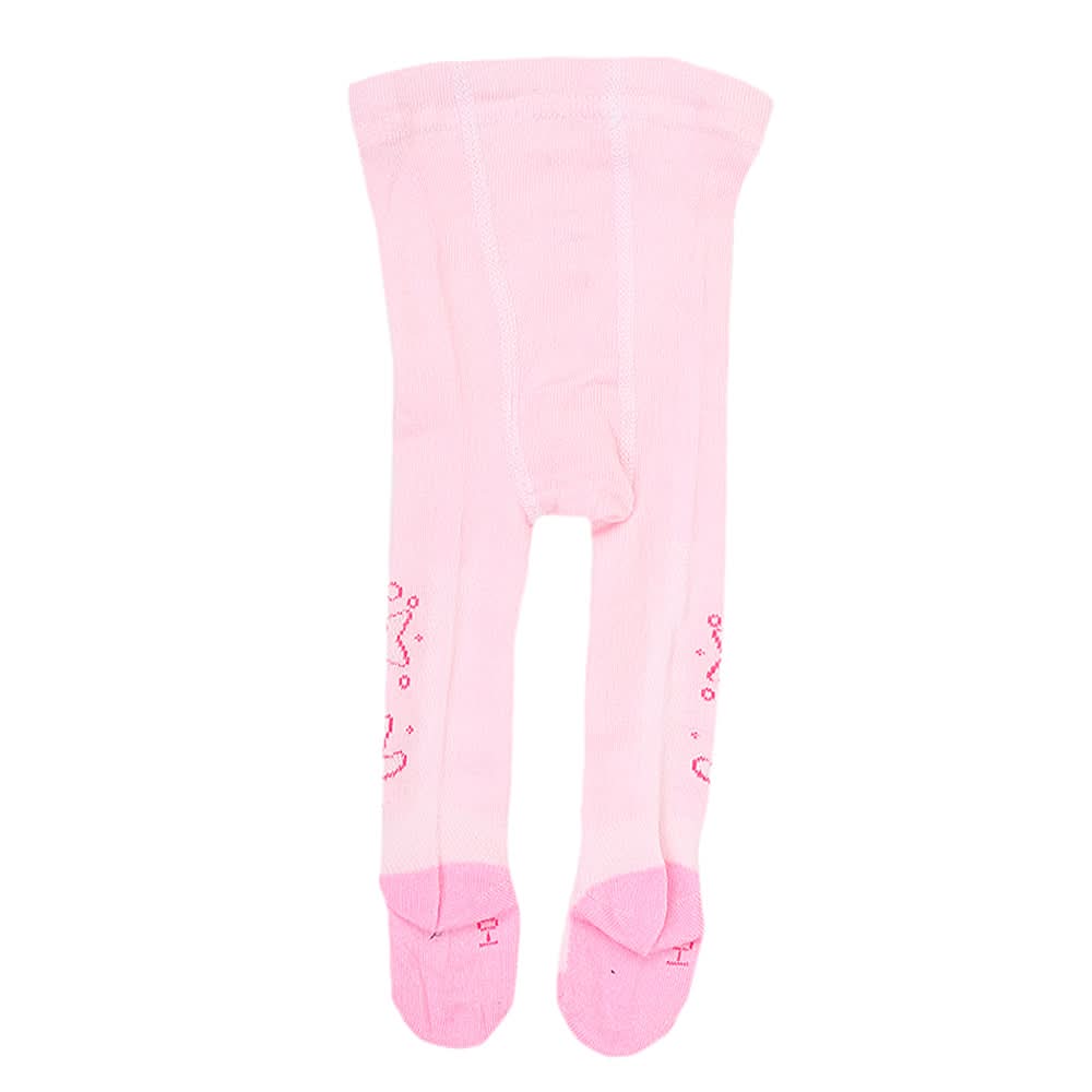 Newborn Girls Printed Leggings - Light Pink, Kids, NB Boys Shorts And Pants, Kids, NB Girls Shorts Skirts And Pants, Chase Value, Chase Value