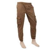 Men's Dyed Cargo Ponchi Trouser - Brown, Men, Lowers And Sweatpants, Chase Value, Chase Value