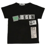 Boys Half Sleeves T-Shirt - Black, Kids, Boys T-Shirts, Chase Value, Chase Value
