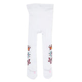 Newborn Girls Printed Leggings - White, Kids, NB Boys Shorts And Pants, Kids, NB Girls Shorts Skirts And Pants, Chase Value, Chase Value