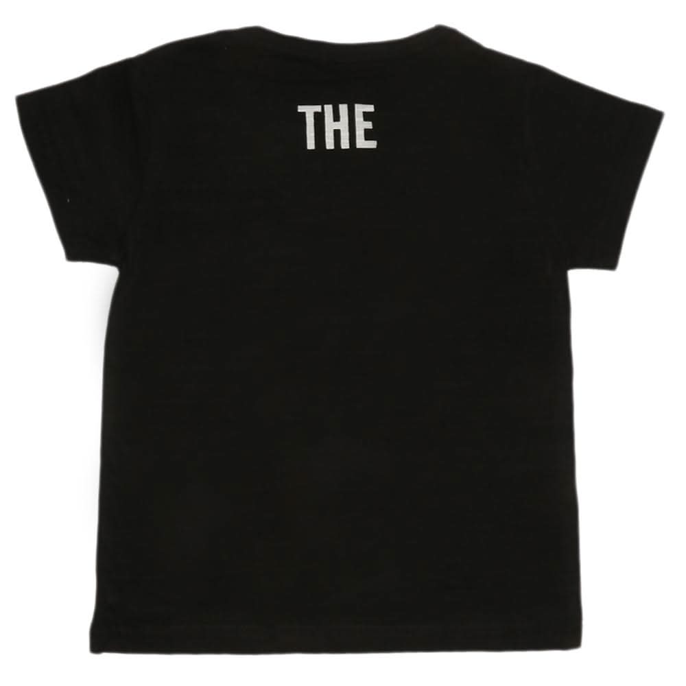 Boys Half Sleeves T-Shirt - Black, Kids, Boys T-Shirts, Chase Value, Chase Value