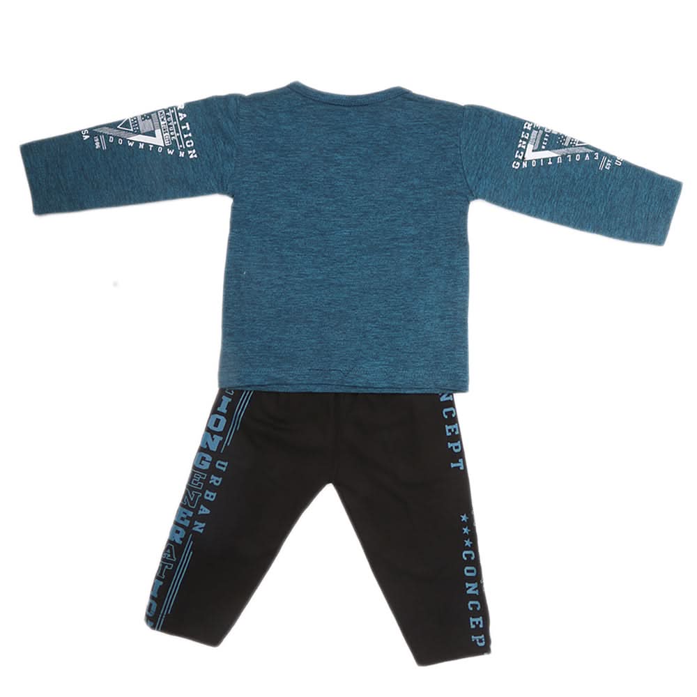 Boys Pajama Suit - Steel Blue, Kids, Boys Sets And Suits, Chase Value, Chase Value