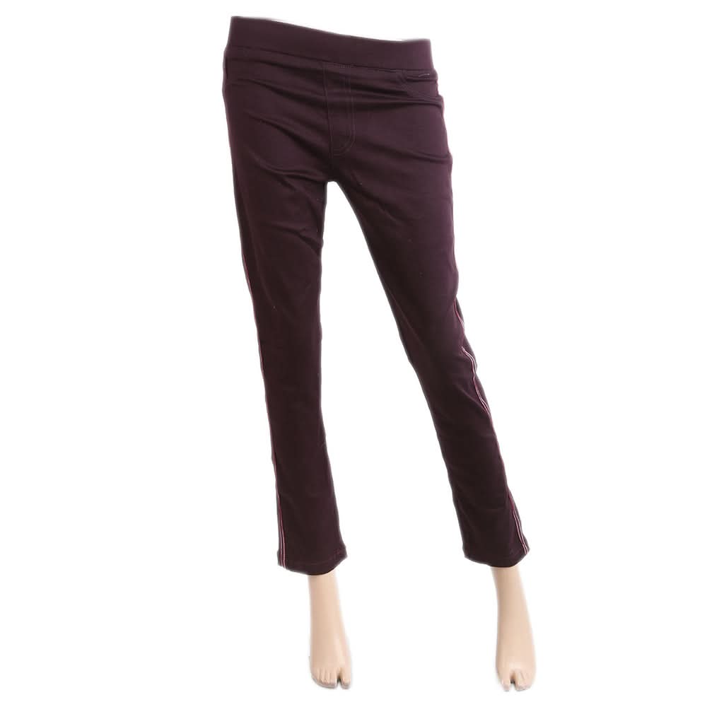 Women's Embroidered Trouser - Pink, Women, Pants & Tights, Chase Value, Chase Value