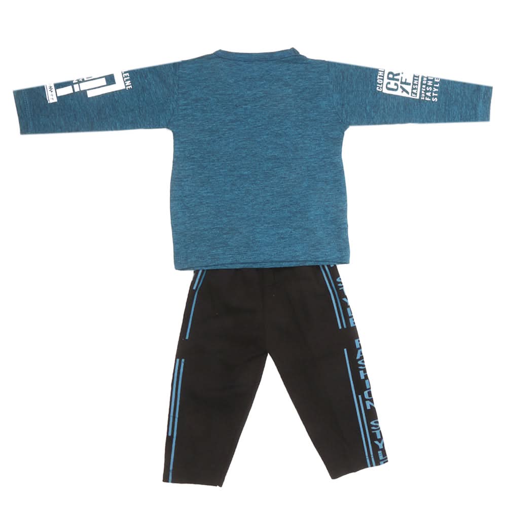 Boys Pajama Suit - Steel Blue, Kids, Boys Sets And Suits, Chase Value, Chase Value