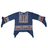 Girls Embroidered Denim Kurti - Blue, Kids, Girls Kurti, Chase Value, Chase Value