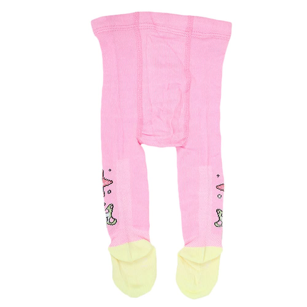 Newborn Girls Printed Leggings - Pink, Kids, NB Boys Shorts And Pants, Kids, NB Girls Shorts Skirts And Pants, Chase Value, Chase Value