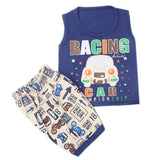 Boys Half Sleeves Sando Suit - Navy Blue, Kids, Boys Sets And Suits, Chase Value, Chase Value
