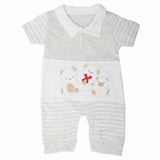 Newborn Boys Turkish Romper - Light Brown, Kids, New Born Boys Rompers, Chase Value, Chase Value