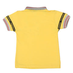 Boys Half Sleeves T-Shirt - Yellow, Boys T-Shirts, Chase Value, Chase Value