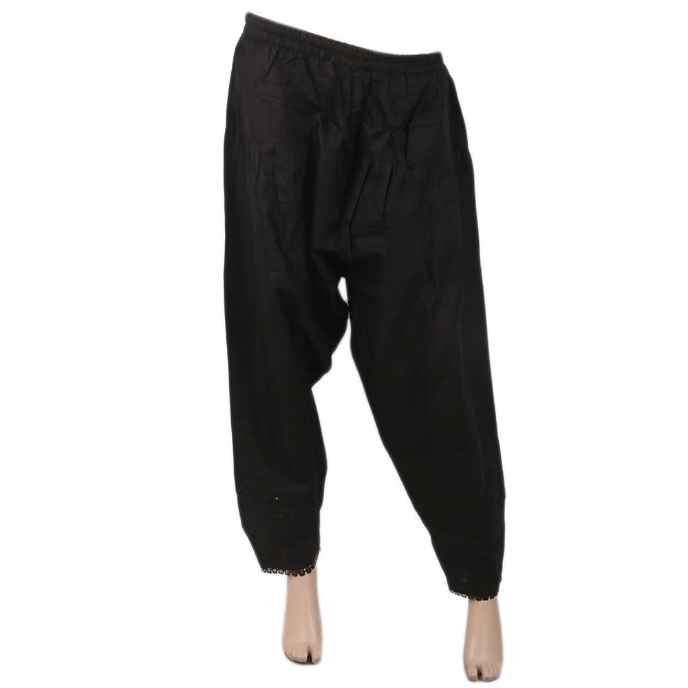 Women's Shalwar - Black, Women, Pants & Tights, Chase Value, Chase Value