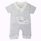 Newborn Boys Turkish Romper - Grey, Kids, Newborn Boys Rompers, Chase Value, Chase Value