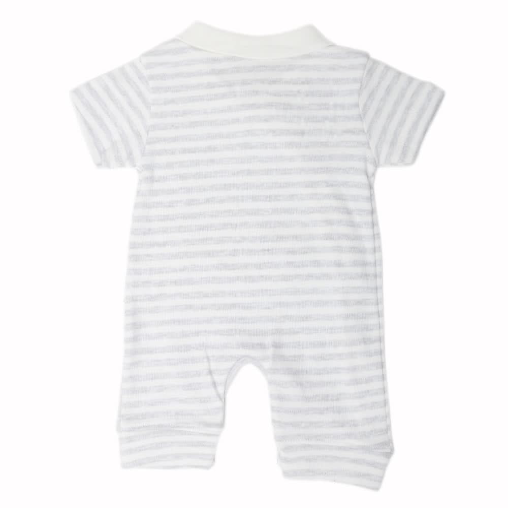 Newborn Boys Turkish Romper - Grey, Kids, Newborn Boys Rompers, Chase Value, Chase Value