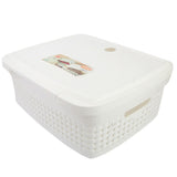 Multi Purpose Storage Box With Lid - White, Home & Lifestyle, Storage Boxes, Chase Value, Chase Value