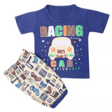 Boys Half Sleeves Short Suit - Navy Blue, Kids, Boys Sets And Suits, Chase Value, Chase Value