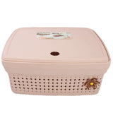 Multi Purpose Storage Box With Lid - Peach, Home & Lifestyle, Storage Boxes, Chase Value, Chase Value