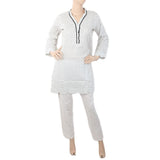 Women's Kurti WQB-5017-D - White, Women, Ready Kurtis, Chase Value, Chase Value