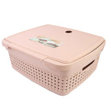 Multi Purpose Storage Box With Lid - Peach, Home & Lifestyle, Storage Boxes, Chase Value, Chase Value