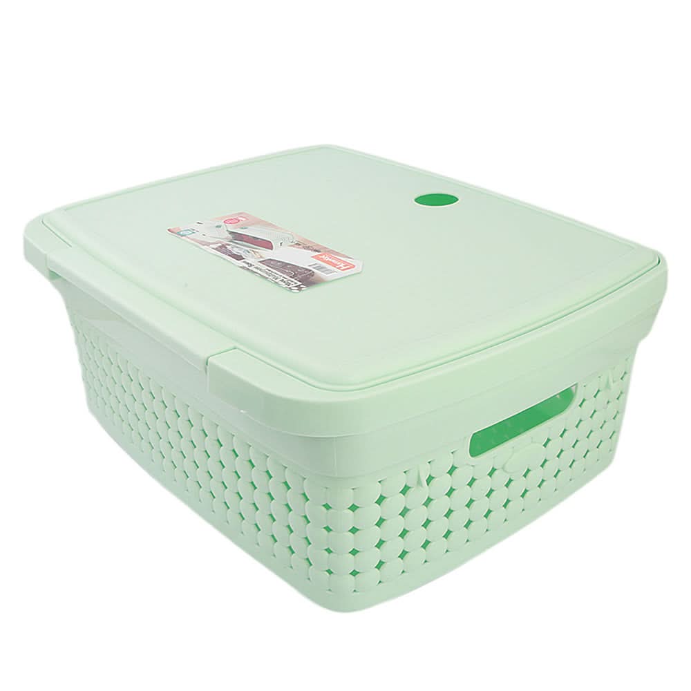 Multi Purpose Storage Box With Lid - Green, Home & Lifestyle, Storage Boxes, Chase Value, Chase Value