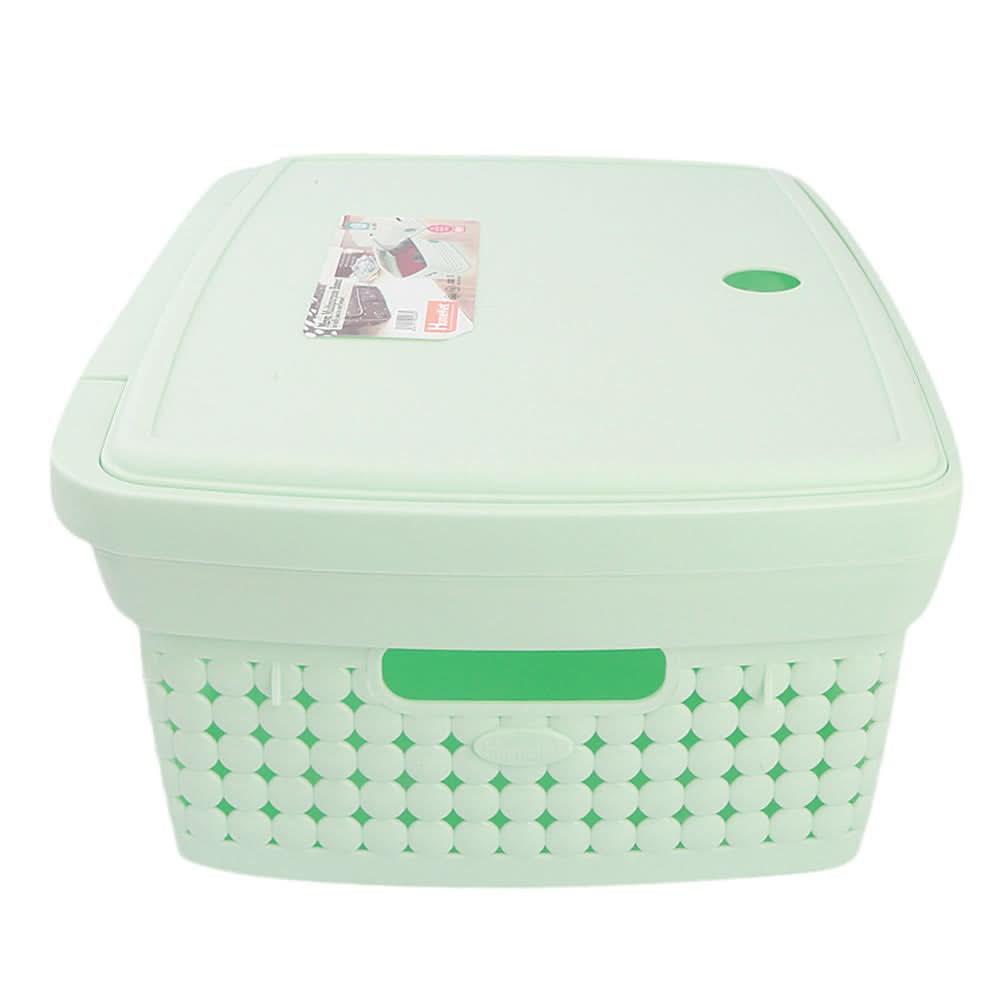 Multi Purpose Storage Box With Lid - Green, Home & Lifestyle, Storage Boxes, Chase Value, Chase Value