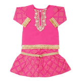 Newborn Girls Shalwar Suits - Pink, Kids, New Born Girls Sets And Suits, Chase Value, Chase Value