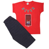 Boys 2 Pcs Suit Half Sleeves - Red, Kids, Boys Sets And Suits, Chase Value, Chase Value
