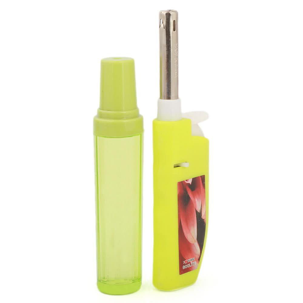 Gas Lighter With Refilling - Green, Home & Lifestyle, Kitchen Tools And Accessories, Chase Value, Chase Value