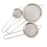 Tea Strainer 3Pcs (AB-1) - Silver, Home & Lifestyle, Kitchen Tools And Accessories, Chase Value, Chase Value