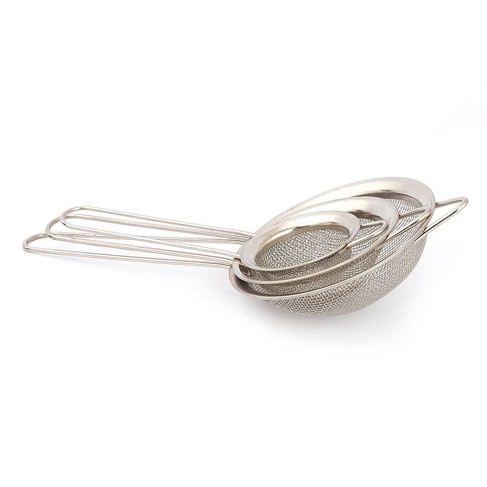Tea Strainer 3Pcs (AB-1) - Silver, Home & Lifestyle, Kitchen Tools And Accessories, Chase Value, Chase Value