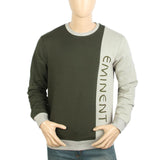 Eminent Men's Sweat Shirt - Olive Green, Men's Sweater & Sweat Shirts, Eminent, Chase Value