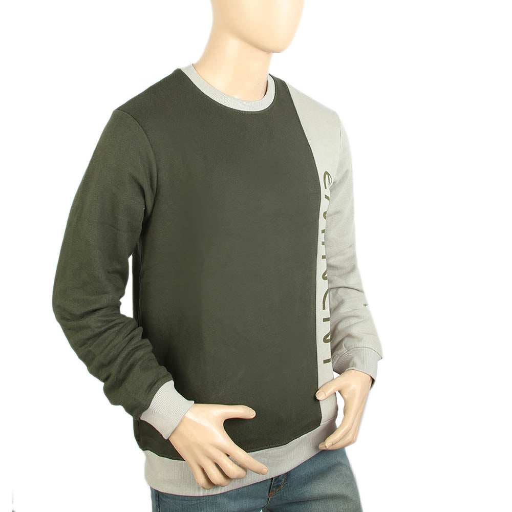 Eminent Men's Sweat Shirt - Olive Green, Men's Sweater & Sweat Shirts, Eminent, Chase Value