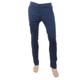 Men's Fancy Cotton Chino Pant -  Blue, Men, Casual Pants And Jeans, Chase Value, Chase Value