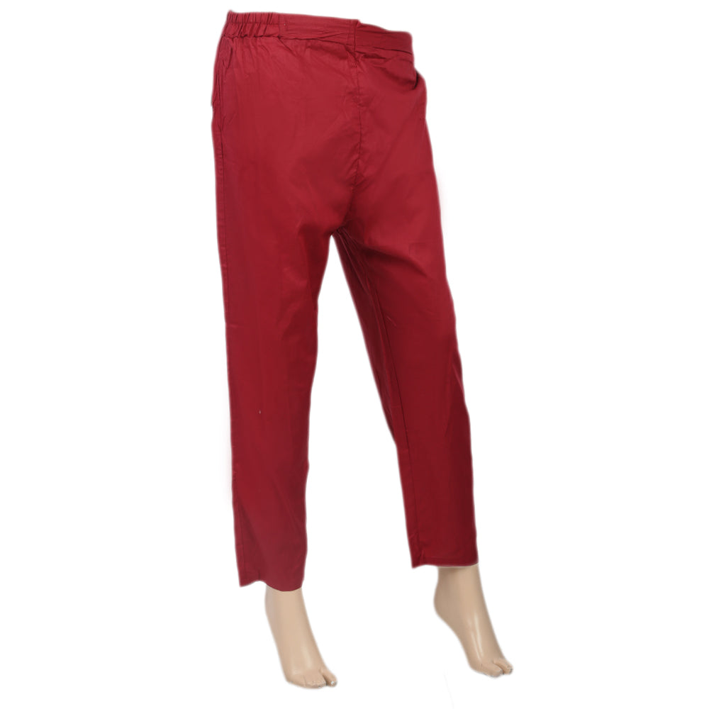 Women's Basic Trouser - Maroon, Women, Pants & Tights, Chase Value, Chase Value