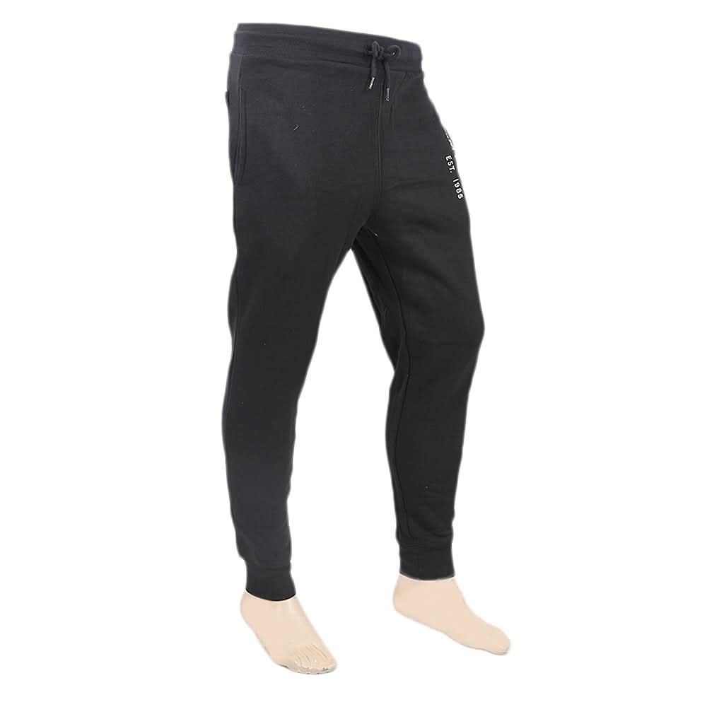 Men's Fleece Trouser - Black, Men, Lowers And Sweatpants, Chase Value, Chase Value