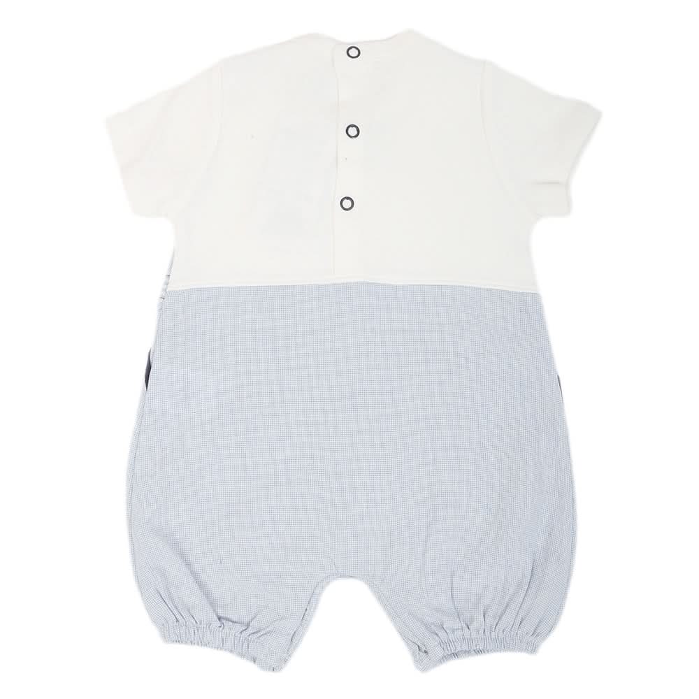 Newborn Boys Turkish Romper - Light Blue, Kids, NB Boys Rompers, Chase Value, Chase Value