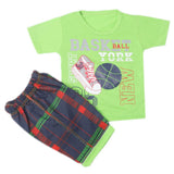 Boys Half Sleeves Short Suit - Green, Kids, Boys Sets And Suits, Chase Value, Chase Value