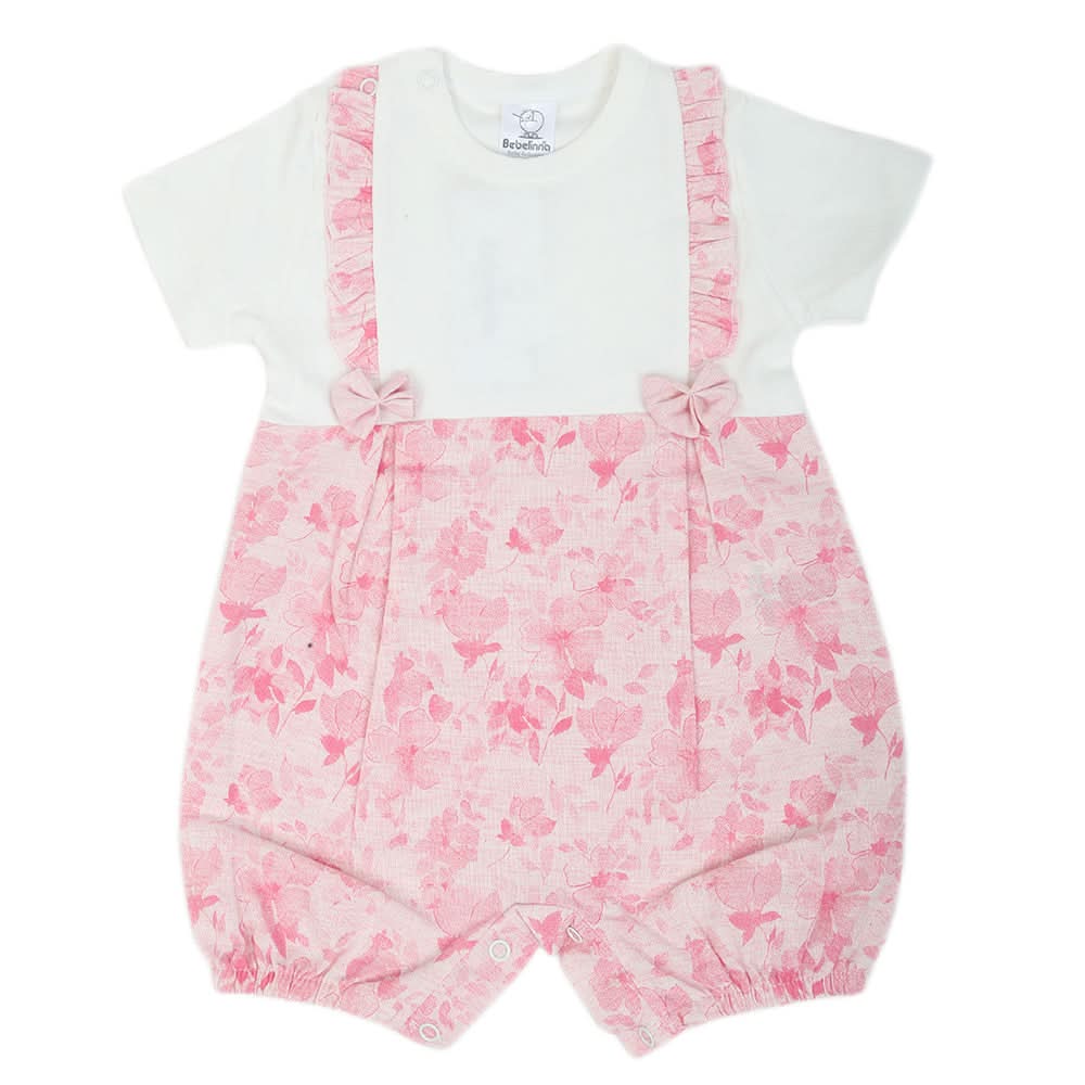 Newborn Girls Turkish Romper - Light Pink, Kids, NB Girls Rompers, Chase Value, Chase Value