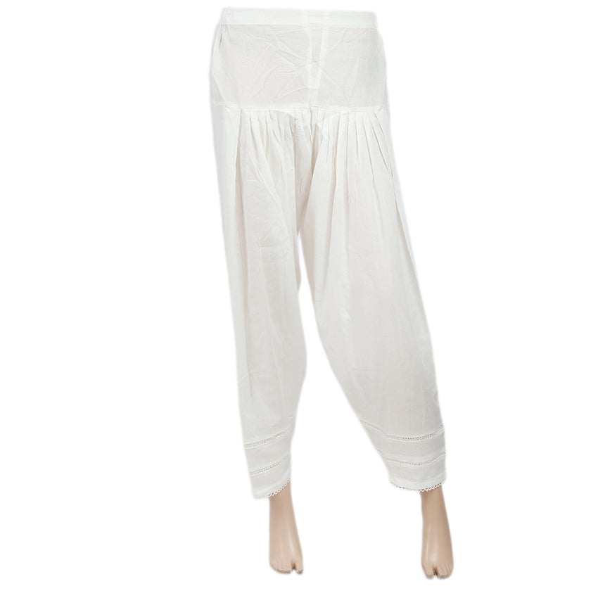 Women's Shalwar - White, Women, Pants & Tights, Chase Value, Chase Value