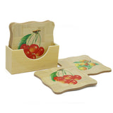 Tea Mat 6pc Set Square - Multi, Home & Lifestyle, Accessories, Chase Value, Chase Value