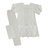 Girls Embroidered Fancy Suit 3 Pcs - Grey, Kids, Girls Sets And Suits, Chase Value, Chase Value